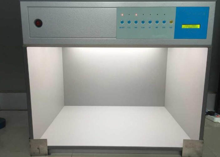 Cabina delicada de la luz de la visión del color de Pantone, vida de servicio larga de la cabina de entonado de colores