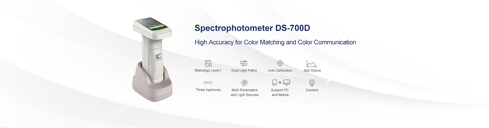 calidad espectrofotómetro portátil del color fábrica